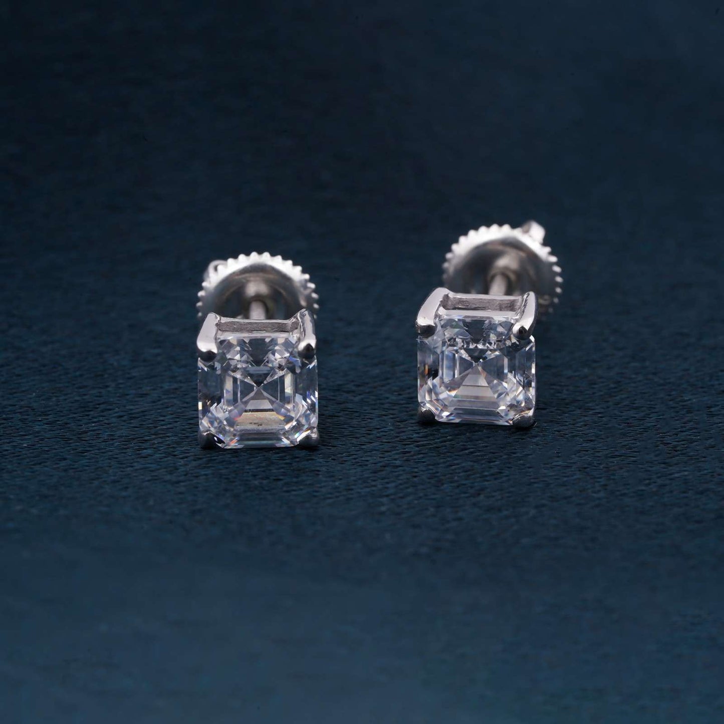 Silver Seeking Solace Stud Earrings